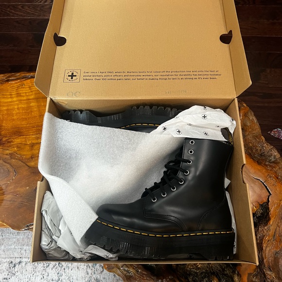 💫 JADON BOOT SMOOTH LEATHER PLATFORMS - Picture 5 of 15